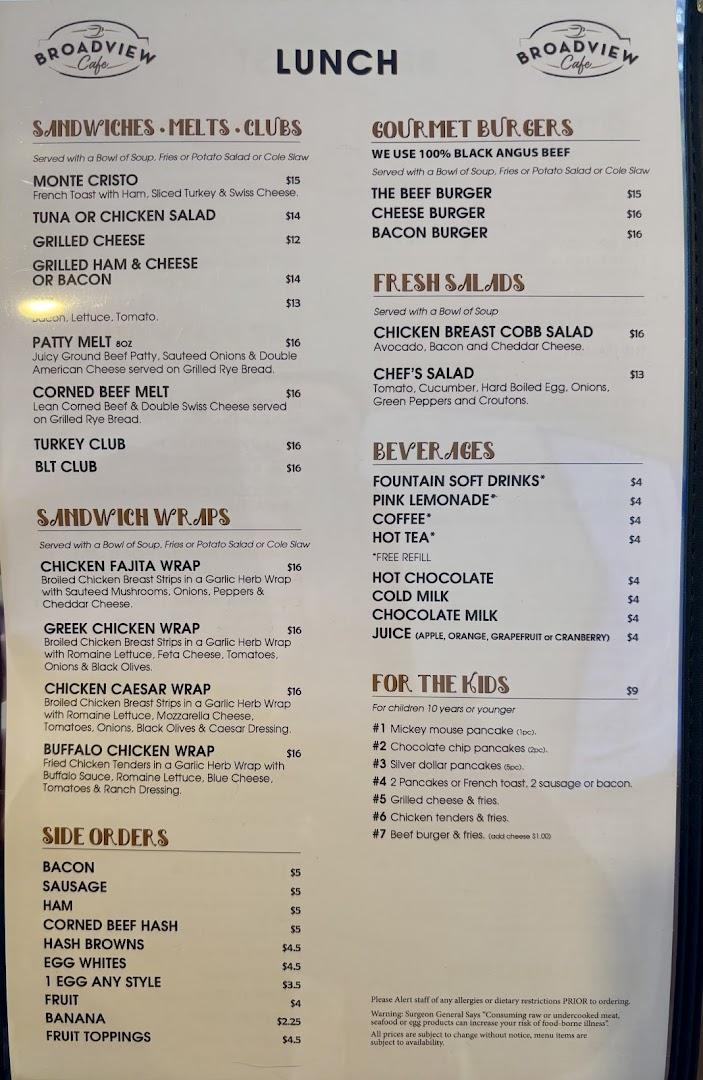 Broadview Family Restaurant